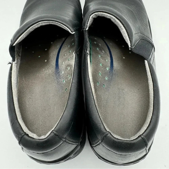 KLOGS	Naples Slip Resistant Black Smooth Leather Clogs Work Shoes Size 7 - Picture 8 of 11